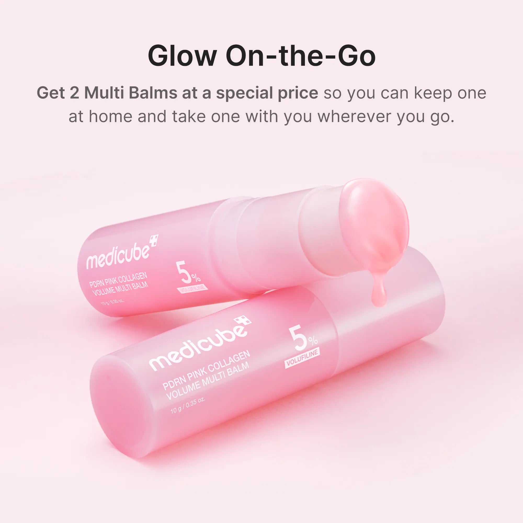 Revitalize Your Skin with Medicube's PDRN Pink Collagen Volume Multi Balm - The Ultimate Anti-Aging Solution for Youthful Firmness and Radiance!