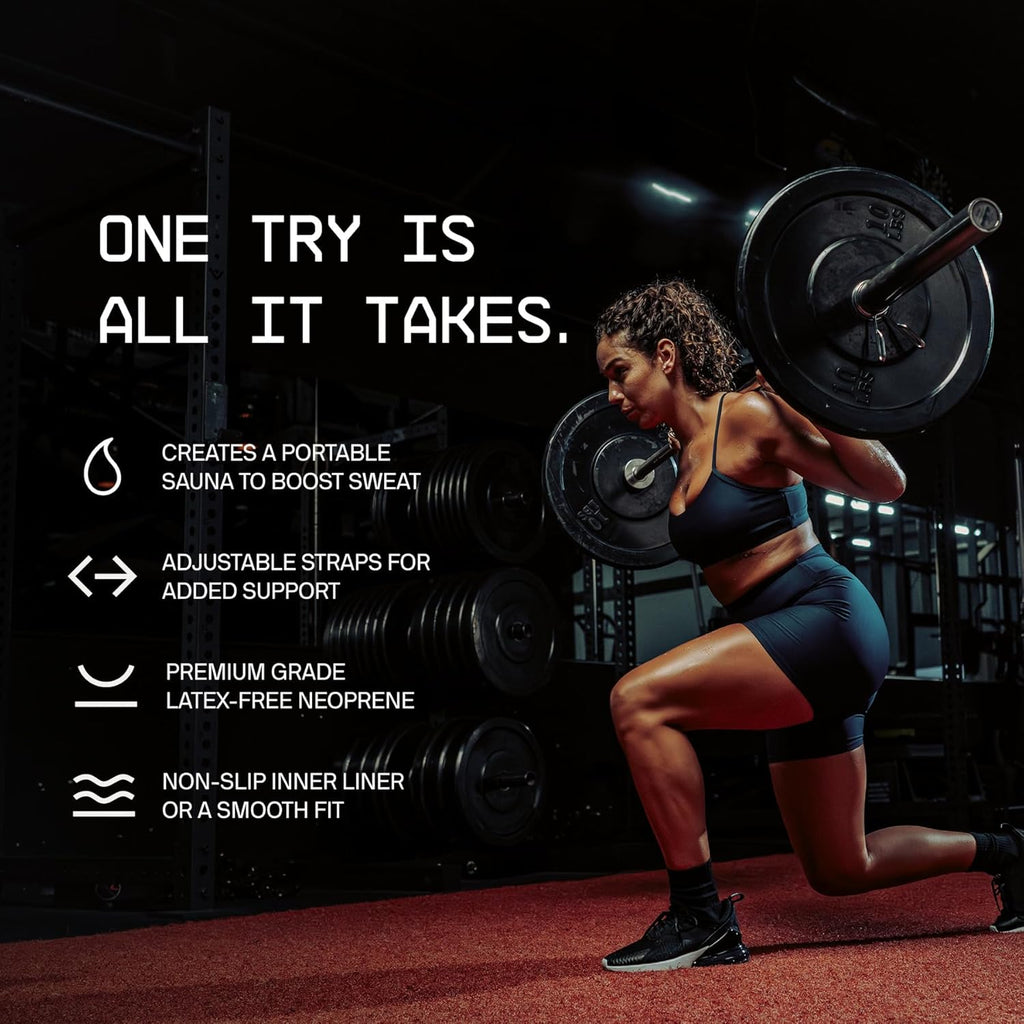 Sweet Sweat Waist Trimmer (Core Series) - Premium Sweat Enhancing Fitness Band for Women & Men